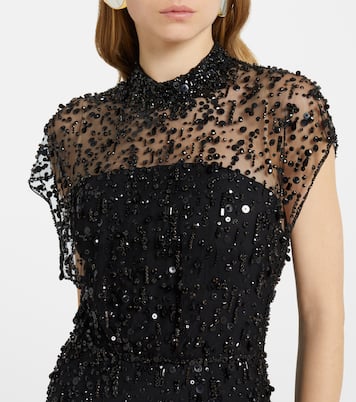 Robe Crystal Drop mit Kristallen | Jenny Packham