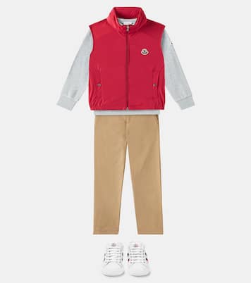 Sweat-shirt en coton à logo | Moncler Enfant