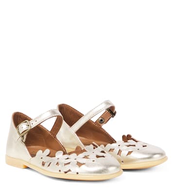 Laminato leather ballet flats | PèPè