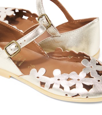 Laminato leather ballet flats | PèPè