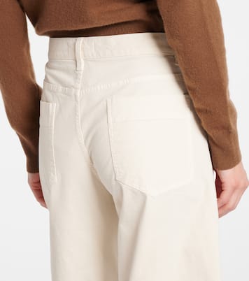 Pantalon ample Tribeca en sergé de coton  | Nili Lotan