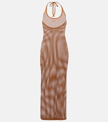 Midikleid aus Baumwoll-Mesh | Courrèges