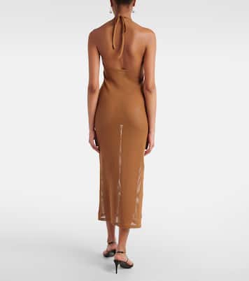 Midikleid aus Baumwoll-Mesh | Courrèges