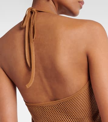 Midikleid aus Baumwoll-Mesh | Courrèges