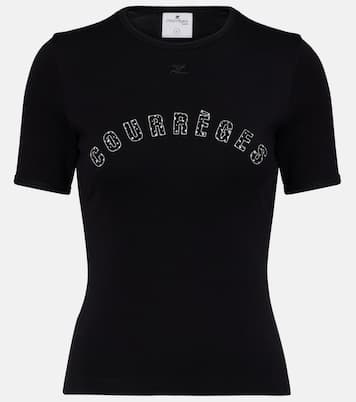 Camiseta Medusa de algodón estampada | Courrèges