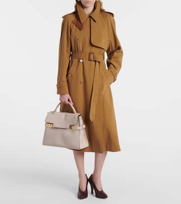 Tempête Large Derby leather tote bag | Delvaux