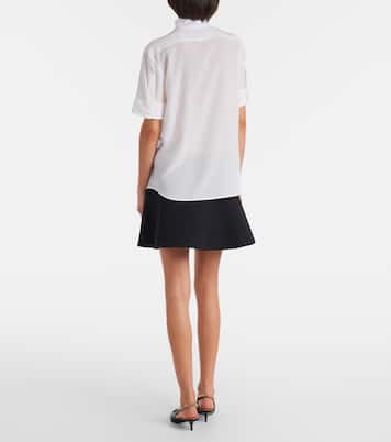 Sheer silk crepe shirt | Gucci