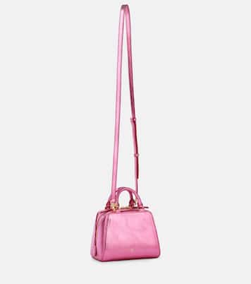 Tote Antigona Cube Nano aus Metallic-Leder | Givenchy