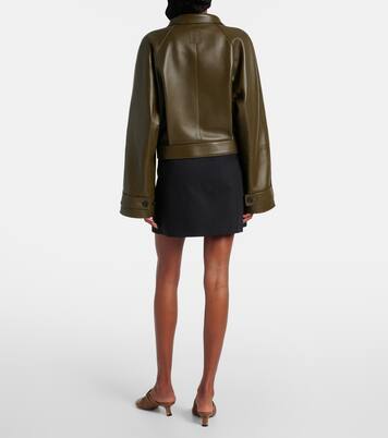 Anagram leather jacket | Loewe