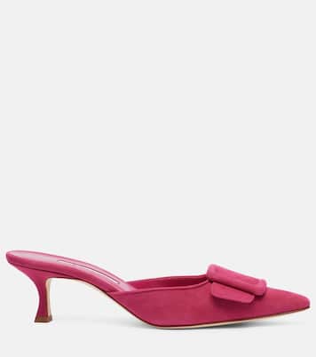 Maysale suede mules | Manolo Blahnik