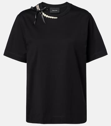 T-shirt in jersey di cotone   | Simone Rocha