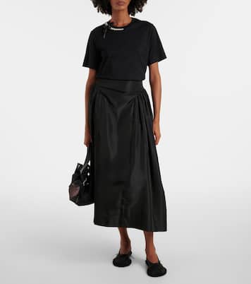 T-shirt in jersey di cotone   | Simone Rocha