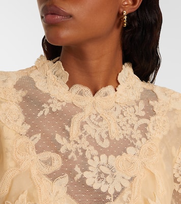 Loop gold-plated hoop earrings | Zimmermann