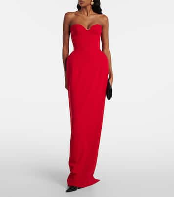 Abito bustier in misto lana | Magda Butrym