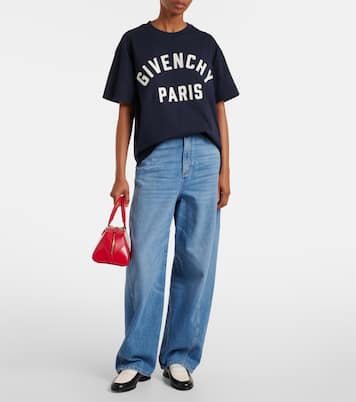 T-shirt Paris in jersey di cotone | Givenchy