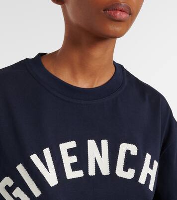 T-shirt Paris in jersey di cotone | Givenchy