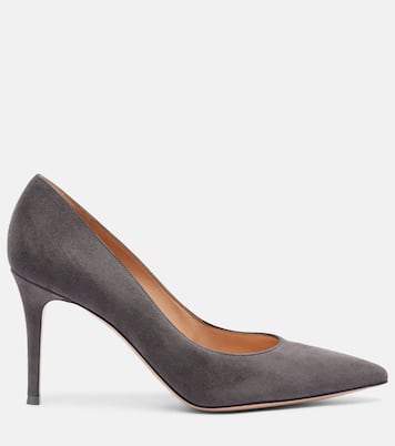 Gianvito 85绒面革高跟鞋 | Gianvito Rossi