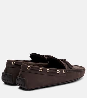 Mocassins Gommino en daim et shearling | Tod's