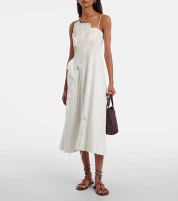 Verzierte Sandalen Shanti aus Leder | Gianvito Rossi