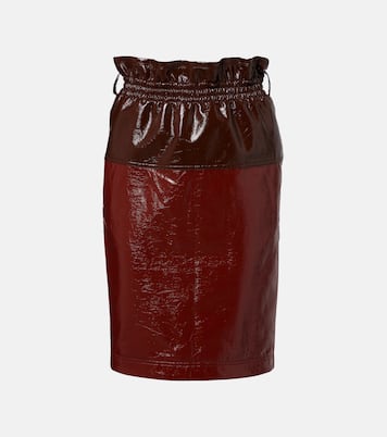 Jupe crayon en coton | Saint Laurent