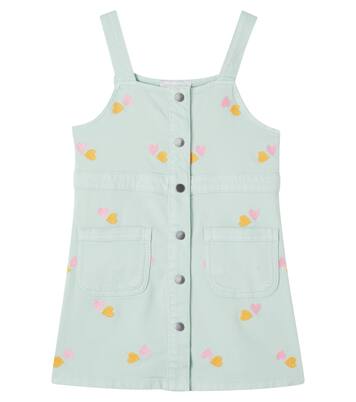 Embroidered denim dress | Stella McCartney Kids
