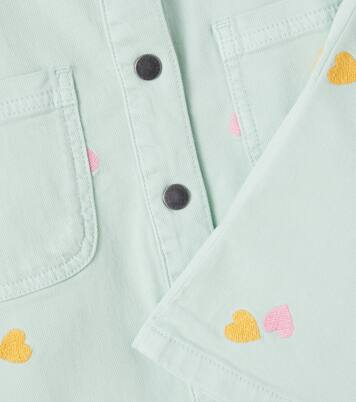 Embroidered denim dress | Stella McCartney Kids