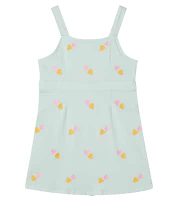 Embroidered denim dress | Stella McCartney Kids