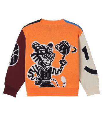 Burt colorblocked cotton cardigan | Molo