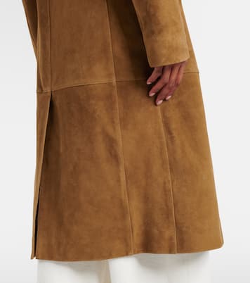 Suede coat | Toteme