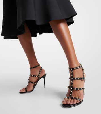 Rockstud leather sandals | Valentino Garavani
