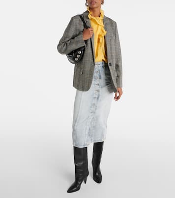Charly checked wool blazer | Marant Etoile