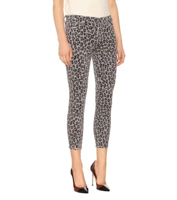 835 cropped mid-rise skinny jeans | J Brand