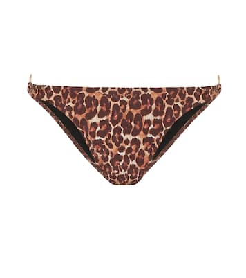 Slip bikini Lira a stampa leopardo | Tropic of C