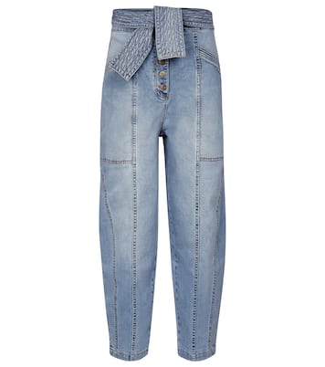 Jeans rectos Otto de tiro alto | Ulla Johnson