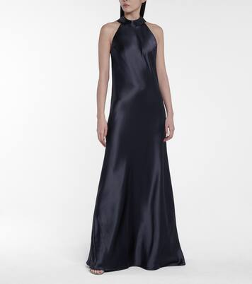 Robe Sienna aus Satin | Galvan