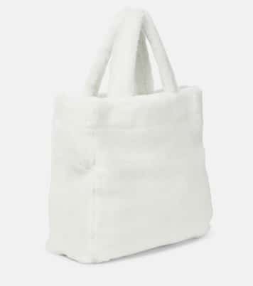 Borsa in shearling con logo | Prada