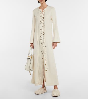 Robe longue en soie mélangée | Chloé