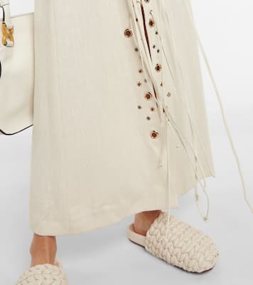 Robe longue en soie mélangée | Chloé