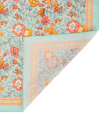 Bedrucktes Tuch Capucine aus Baumwolle | Louise Misha