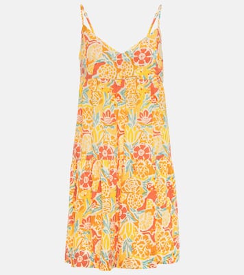 Floral cotton minidress | Velvet