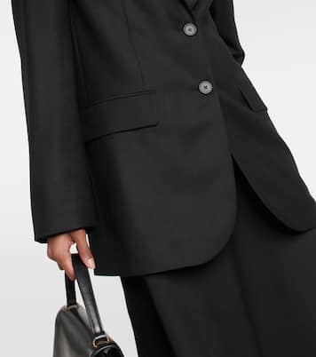Blazer Dustina in lana vergine | The Row