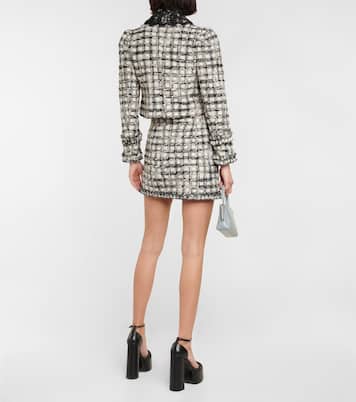 Nate tweed miniskirt | LoveShackFancy