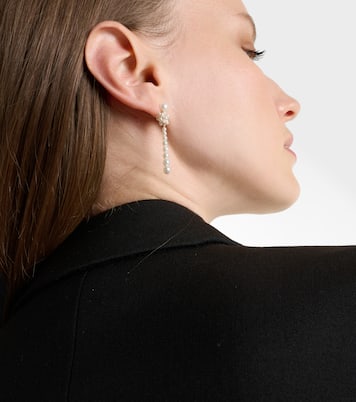 Boucles d'oreilles Sienna Rêve en or 14 ct, diamants et perles | Sophie Bille Brahe