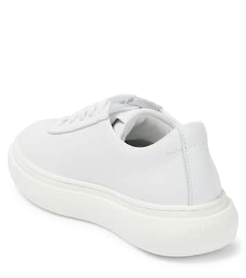 Sneakers in pelle con logo | MM6 Maison Margiela Kids
