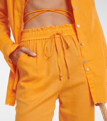 Pantaloni regular in lino | Bananhot