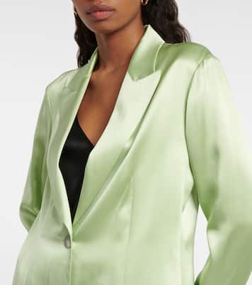 Moxon silk satin blazer | Joseph