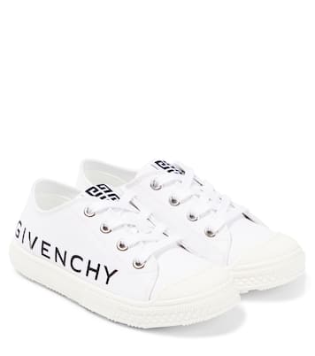 Sneakers basse in canvas con logo | Givenchy Kids