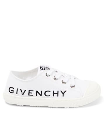 Sneakers basse in canvas con logo | Givenchy Kids