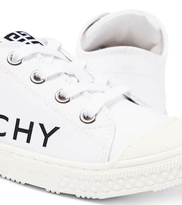 Sneakers basse in canvas con logo | Givenchy Kids