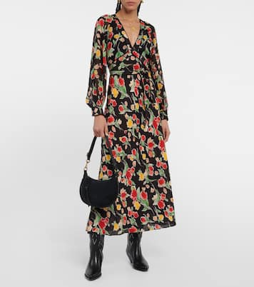 Bedrucktes Midikleid Ayla | Rixo